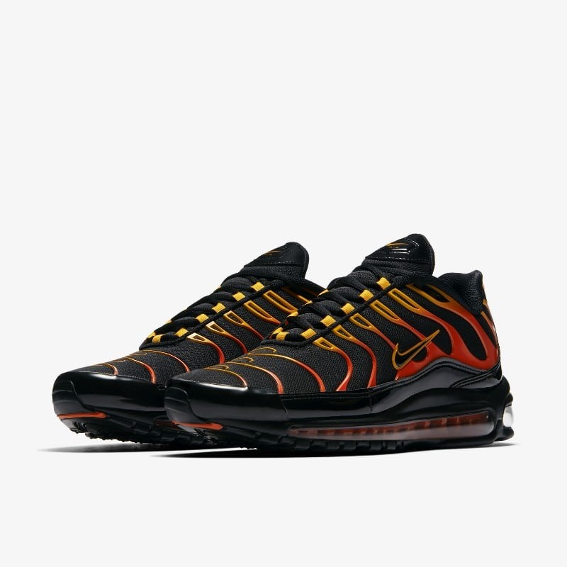 Air max 97 plus orange and black on sale